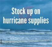 Ocean and hurricane symbol