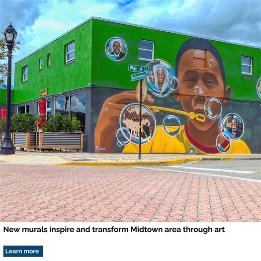 New murals inspire and transform Midtown area through art