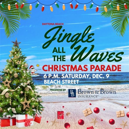 Daytona Beach Christmas Parade graphic