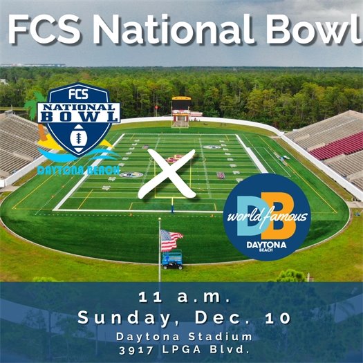 FCS National Bowl Game at Daytona Stadium, Dec. 10